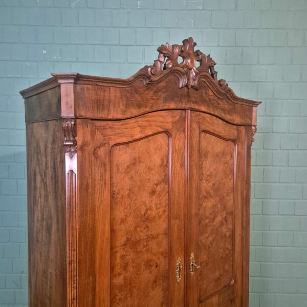 Wardrobe Gründerzeit 1870 Walnut - Image 5