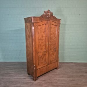 Wardrobe Gründerzeit 1870 Walnut