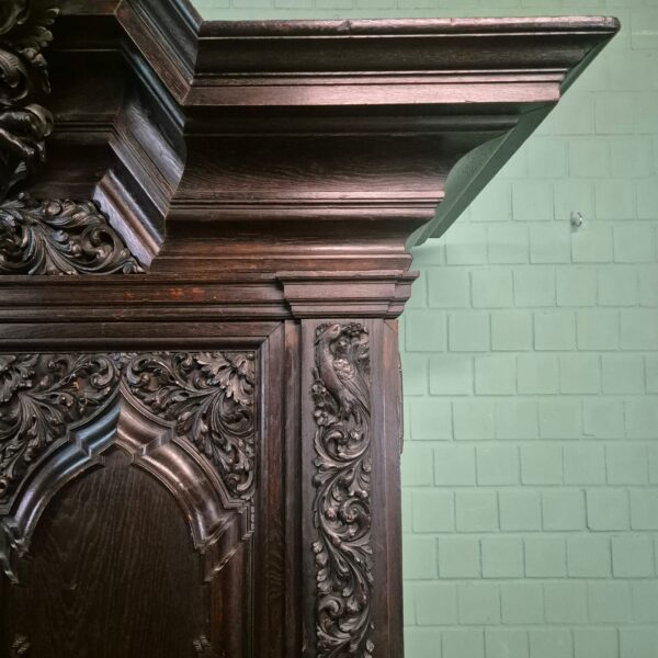 Hamburger Wardrobe 1880 Oak - Image 8