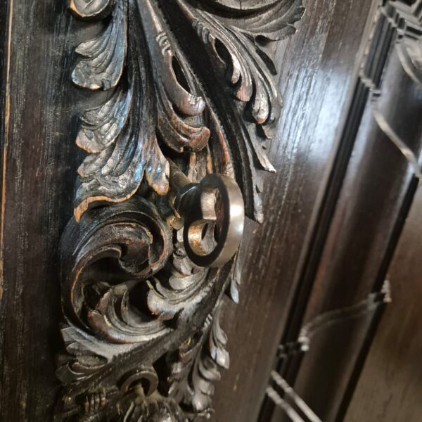 Hamburger Wardrobe 1880 Oak - Image 15