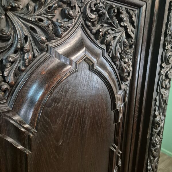 Hamburger Wardrobe 1880 Oak - Image 14