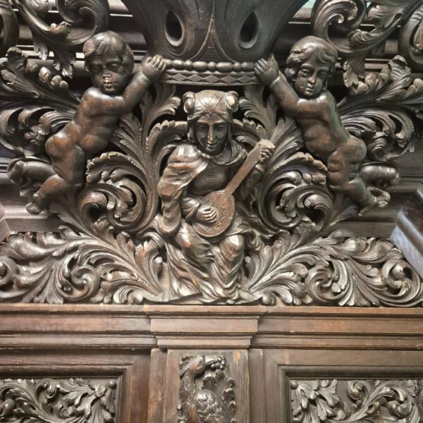 Hamburger Wardrobe 1880 Oak - Image 6