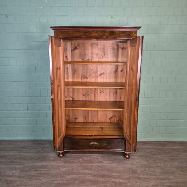 Wardrobe Gründerzeit 1880 Walnut - Image 11
