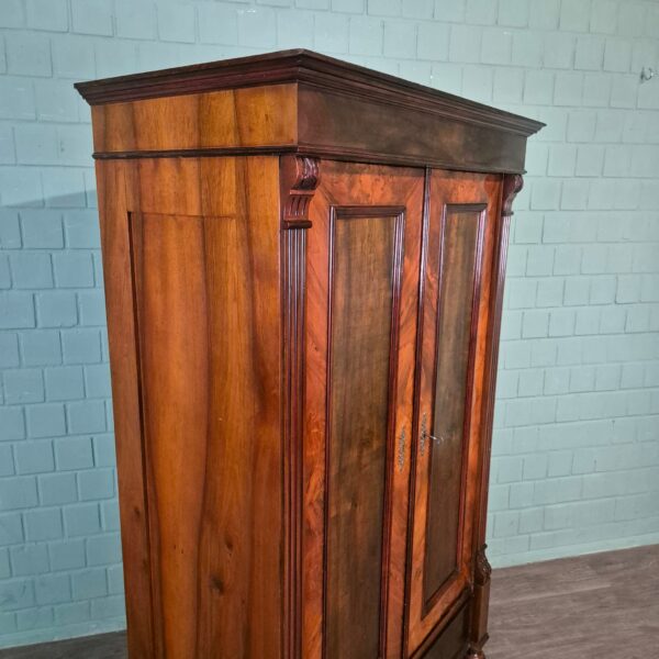Wardrobe Gründerzeit 1880 Walnut - Image 6
