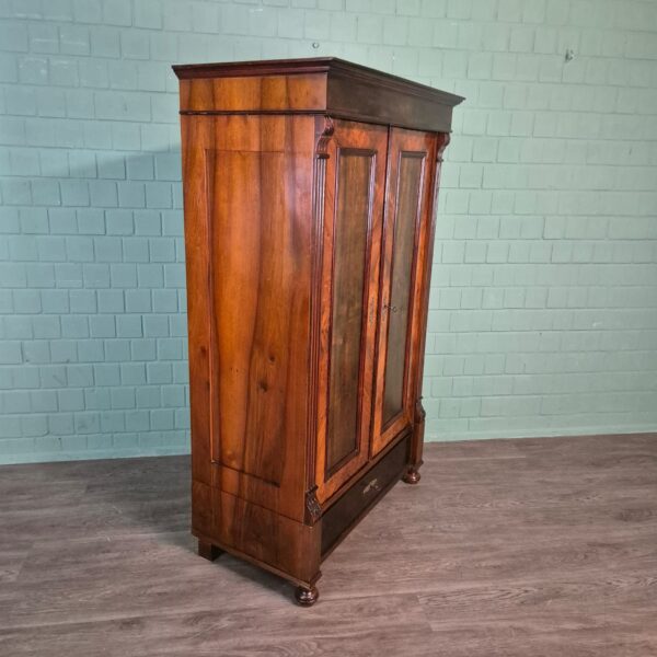 Wardrobe Gründerzeit 1880 Walnut - Image 5