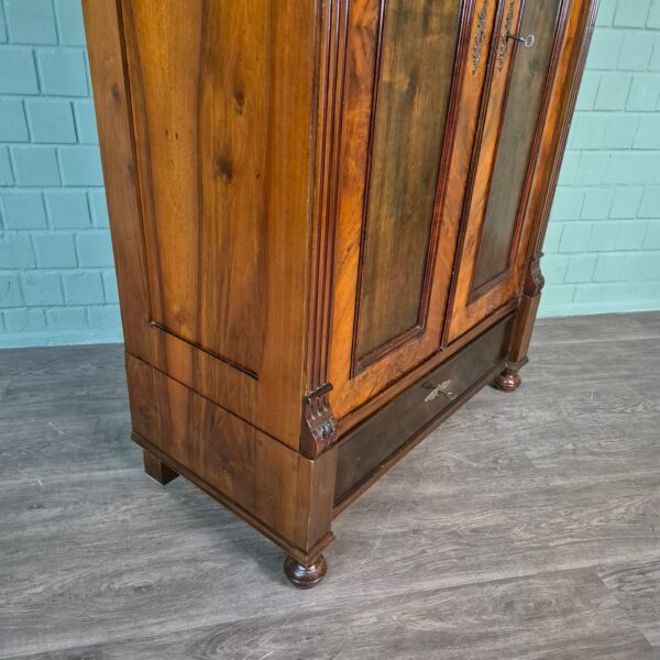 Wardrobe Gründerzeit 1880 Walnut - Image 7