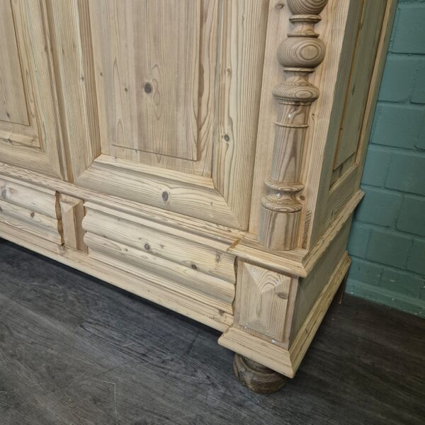 Wardrobe Gründerzeit 1880 Pine - Image 10