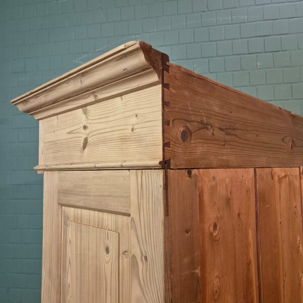 Wardrobe Gründerzeit 1880 Pine - Image 21