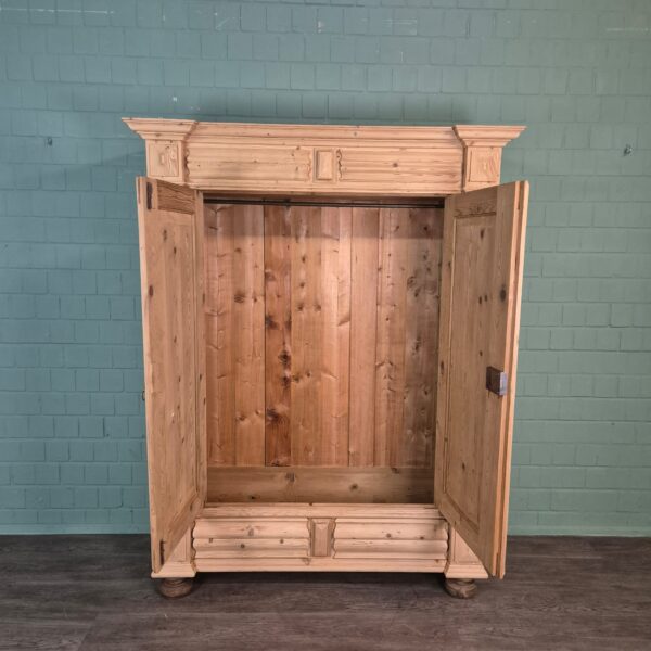 Wardrobe Gründerzeit 1880 Pine - Image 16