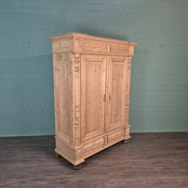 Wardrobe Gründerzeit 1880 Pine