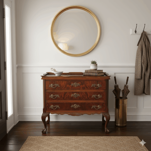Chest of Drawers Neobaroque Walnut 0,79 m - Image 2