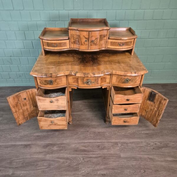 Desk Baroque 1770 Walnut - Image 11