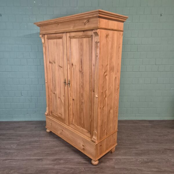 Wardrobe Gründerzeit 1880 Pine - Image 4