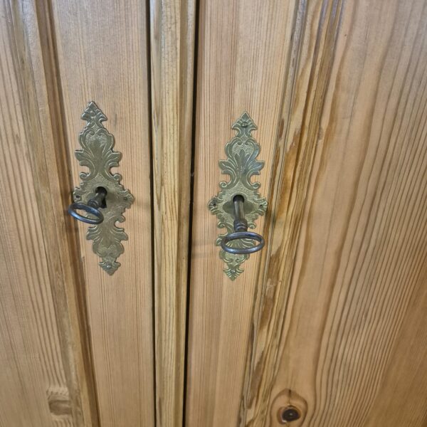 Wardrobe Gründerzeit 1880 Pine - Image 7