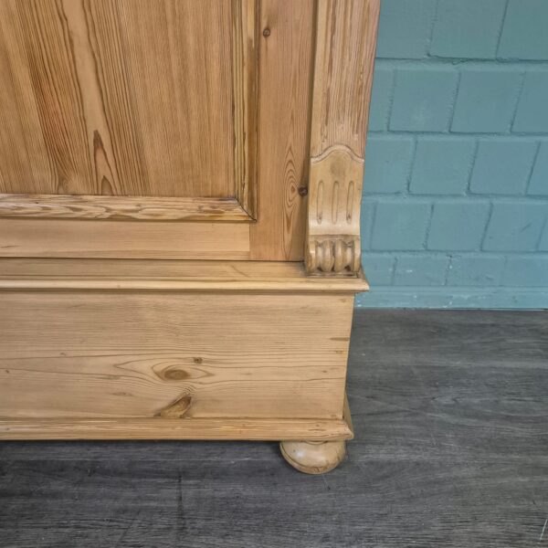 Wardrobe Gründerzeit 1880 Pine - Image 8