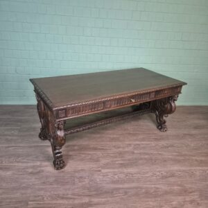Desk Oak Neo-baroque 1920