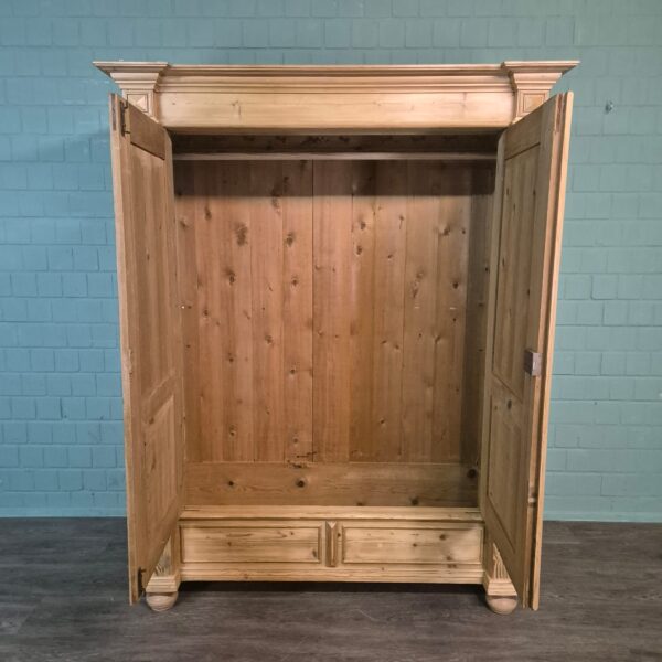 Wardrobe Gründerzeit 1880 Pine - Image 13