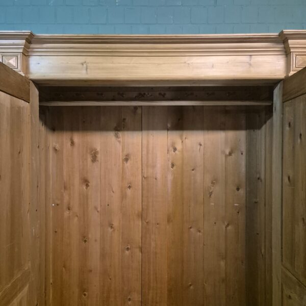 Wardrobe Gründerzeit 1880 Pine - Image 15