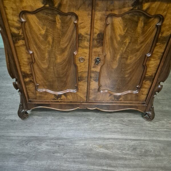 Cabinet Biedermeier 1860 Mahogany - Image 13