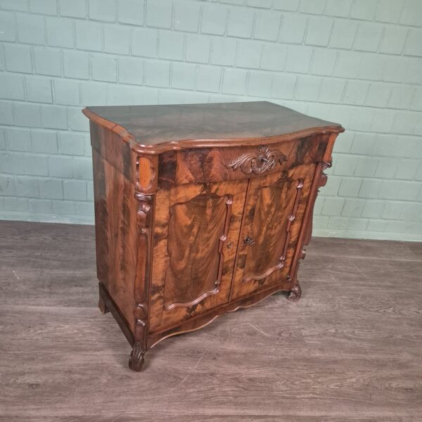 Cabinet Biedermeier 1860 Mahogany