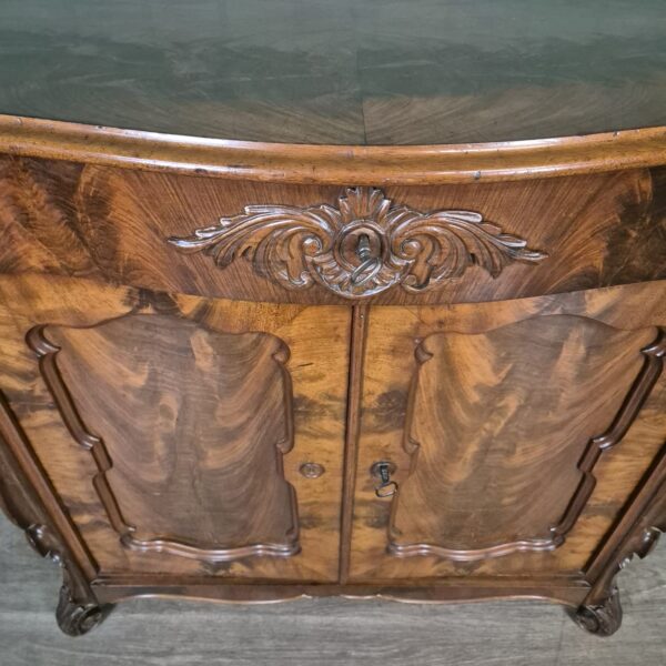 Cabinet Biedermeier 1860 Mahogany - Image 9