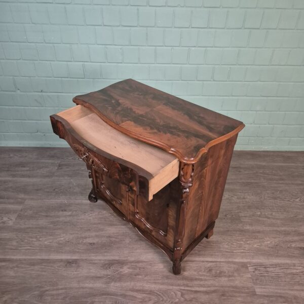 Cabinet Biedermeier 1860 Mahogany - Image 16