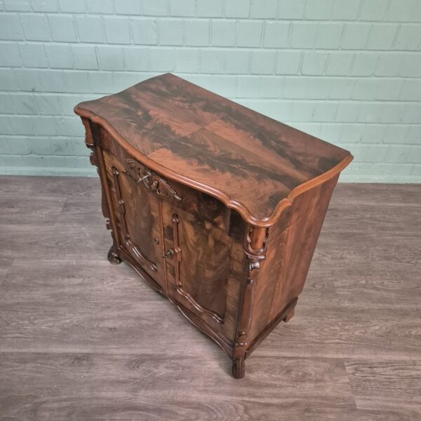 Cabinet Biedermeier 1860 Mahogany - Image 8