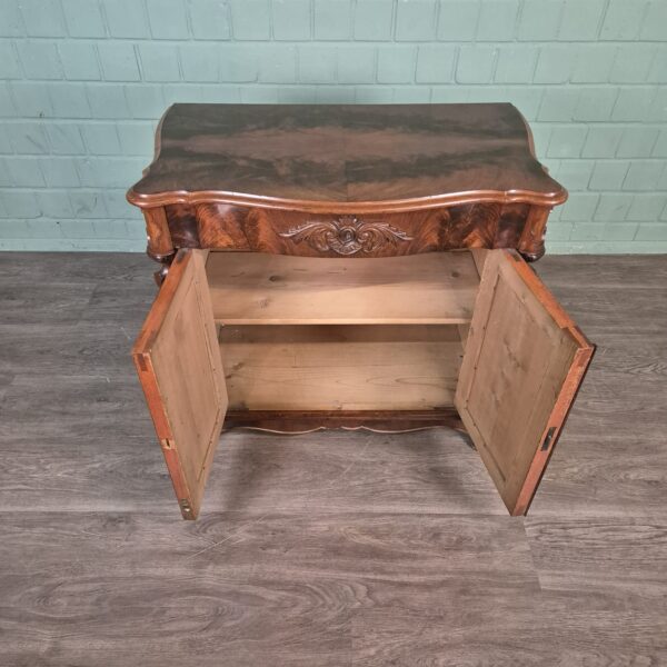 Cabinet Biedermeier 1860 Mahogany - Image 15