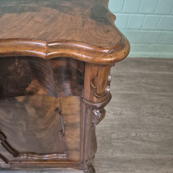Cabinet Biedermeier 1860 Mahogany - Image 10