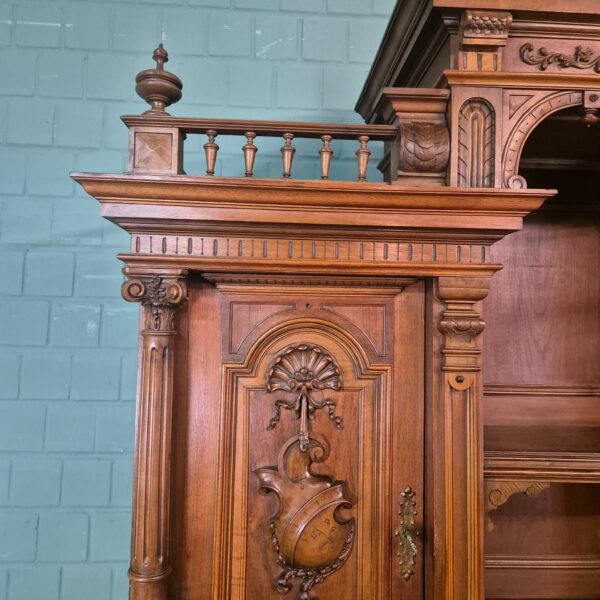 Cabinet Gründerzeit 1880 Walnut - Image 7