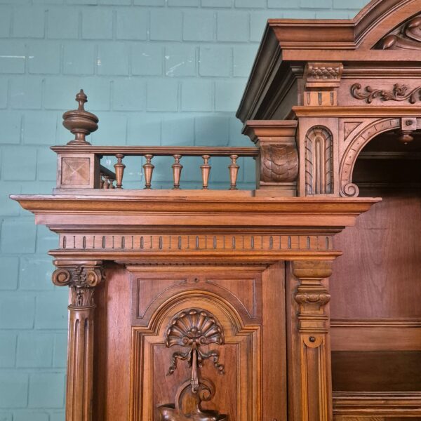 Cabinet Gründerzeit 1880 Walnut - Image 8