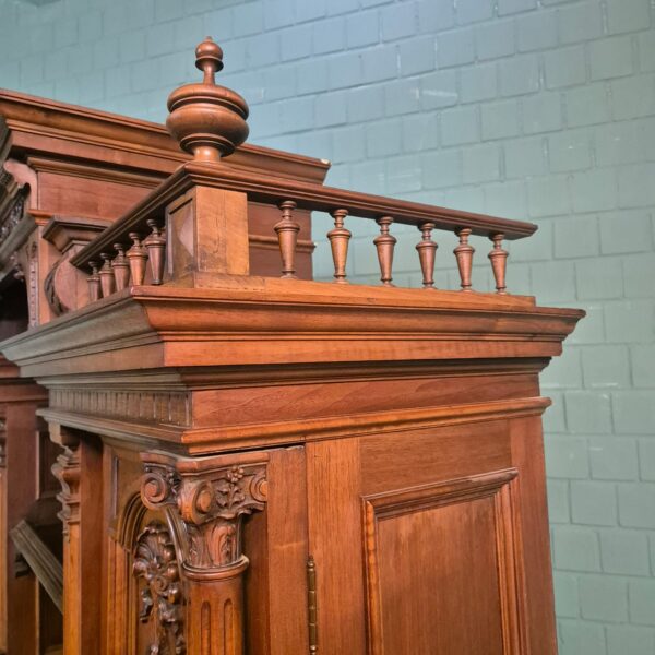 Cabinet Gründerzeit 1880 Walnut - Image 12