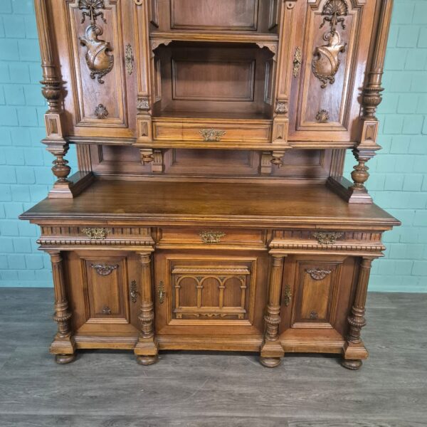 Cabinet Gründerzeit 1880 Walnut - Image 15
