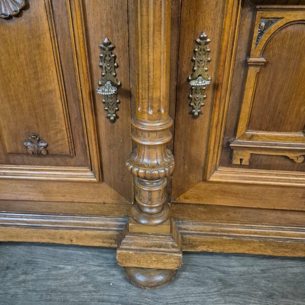 Cabinet Gründerzeit 1880 Walnut - Image 17