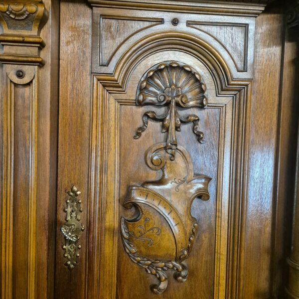 Cabinet Gründerzeit 1880 Walnut - Image 21