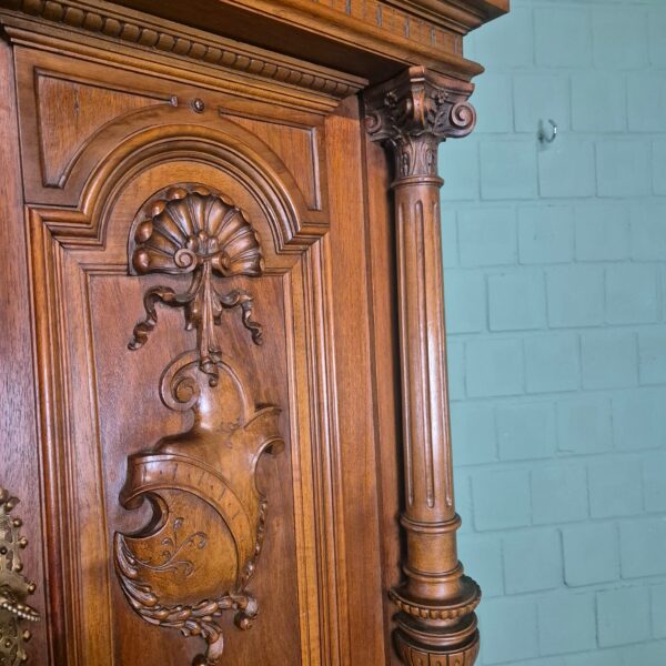 Cabinet Gründerzeit 1880 Walnut - Image 22