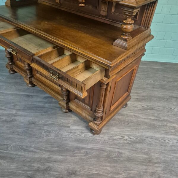 Cabinet Gründerzeit 1880 Walnut - Image 28