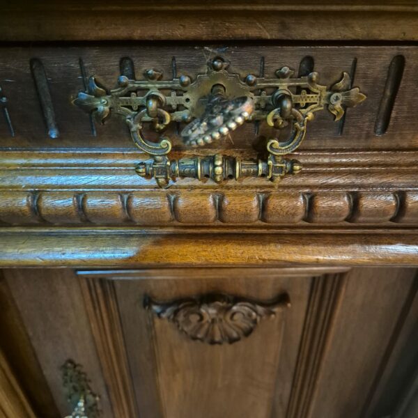 Cabinet Gründerzeit 1880 Walnut - Image 30