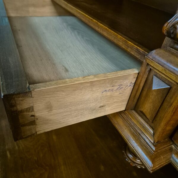Cabinet Gründerzeit 1880 Walnut - Image 29