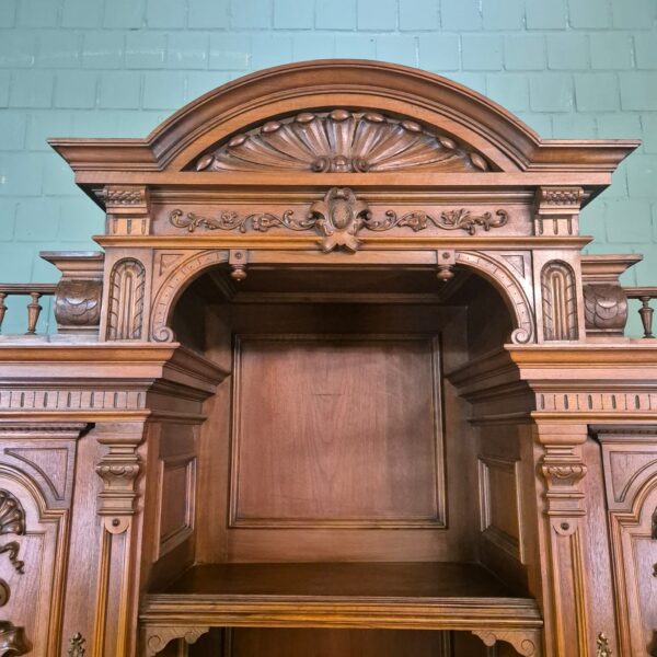 Cabinet Gründerzeit 1880 Walnut - Image 9
