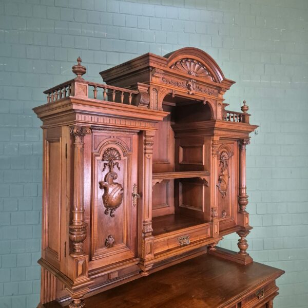 Cabinet Gründerzeit 1880 Walnut - Image 4