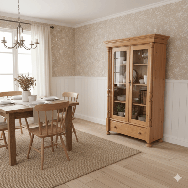 Display Cabinet Pine 1,13 m - Image 2