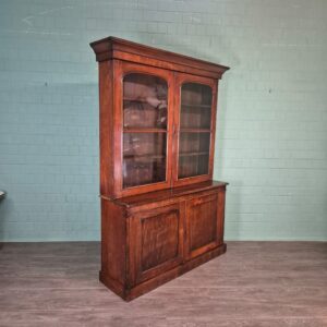 Bookcase Biedermeier 1840 Mahogany