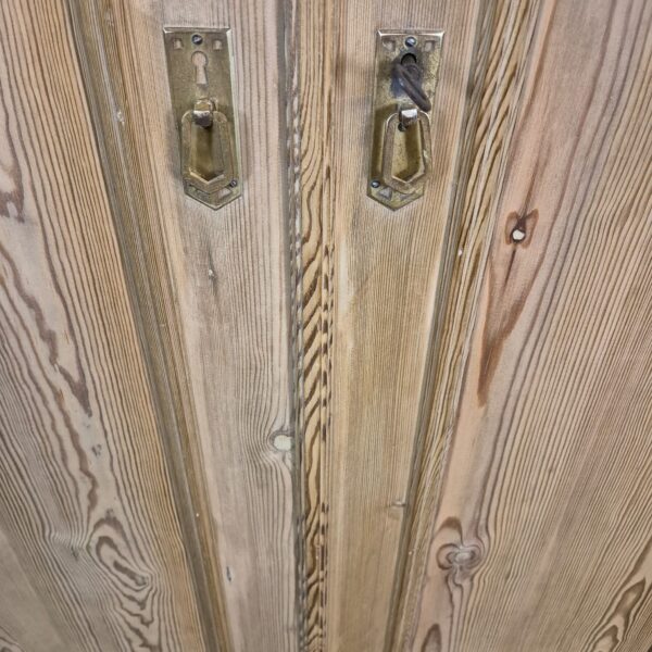 Wardrobe Jugendstil 1900 Pine - Image 6