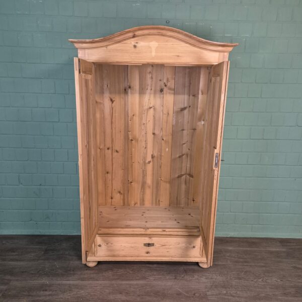 Wardrobe Jugendstil 1900 Pine - Image 8
