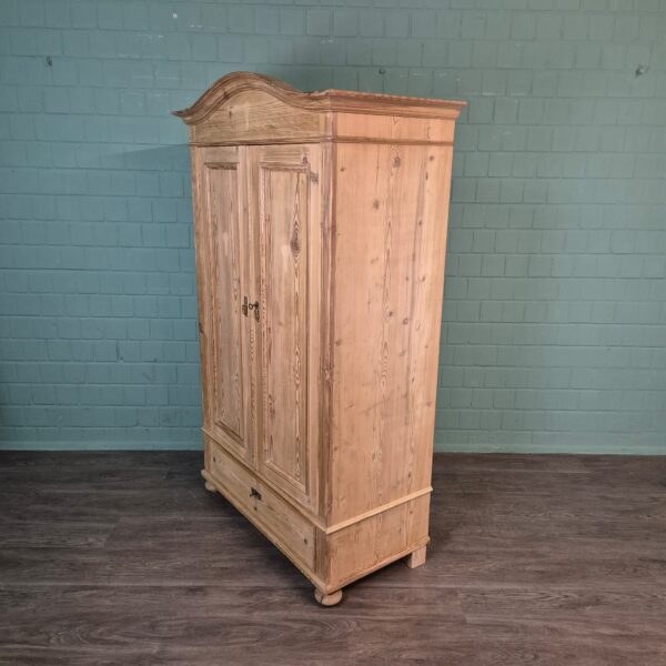 Wardrobe Jugendstil 1900 Pine - Image 4