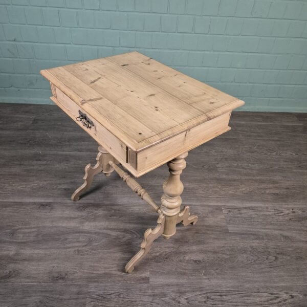 Sewing Table Gründerzeit 1880 Pine - Image 4