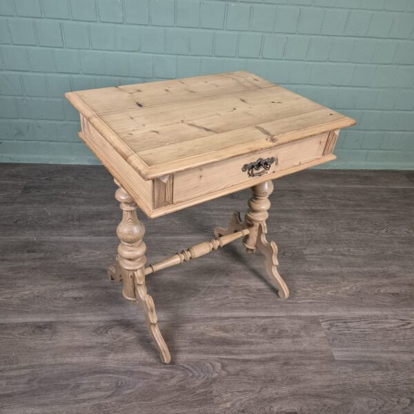 Sewing Table Gründerzeit 1880 Pine