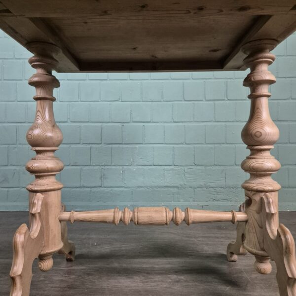 Sewing Table Gründerzeit 1880 Pine - Image 7
