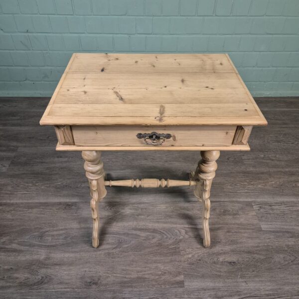 Sewing Table Gründerzeit 1880 Pine - Image 3